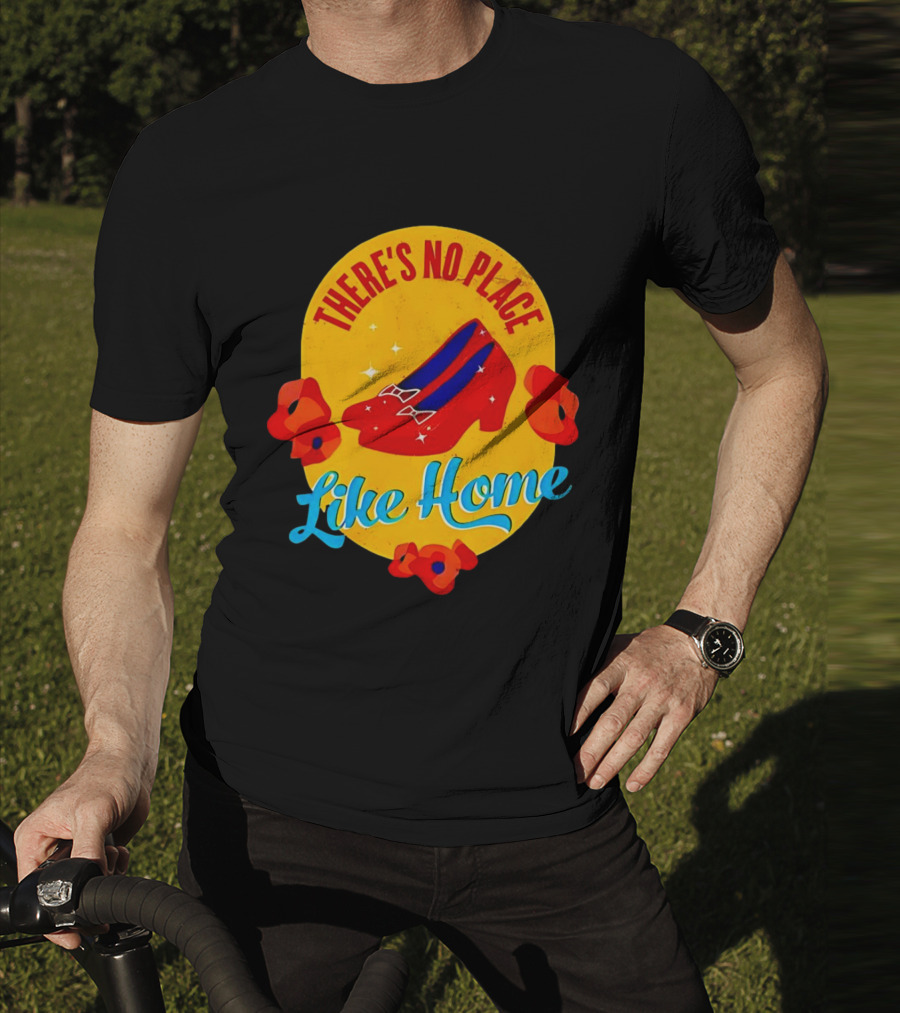 There's No Place Like Home Red Shoes Vintage T-Shirt