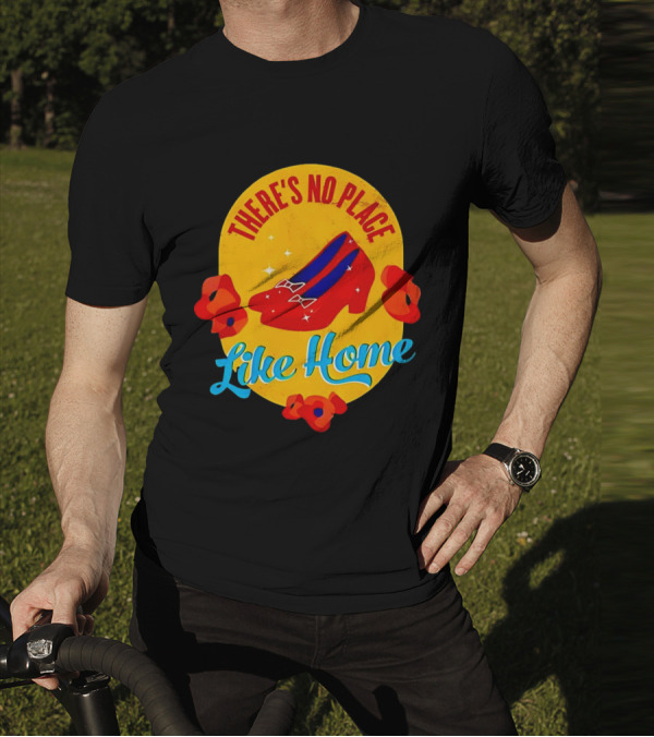 There's No Place Like Home Red Shoes Vintage T-Shirt