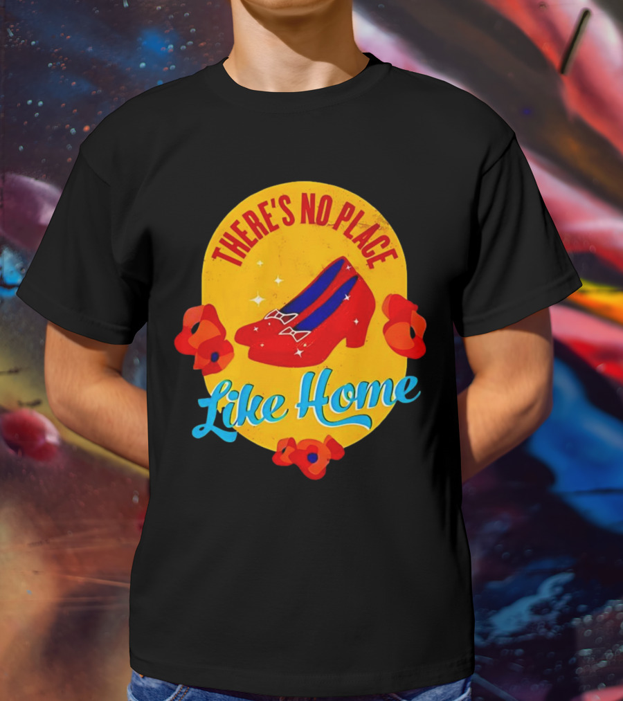 There's No Place Like Home Red Shoes Vintage T-Shirt
