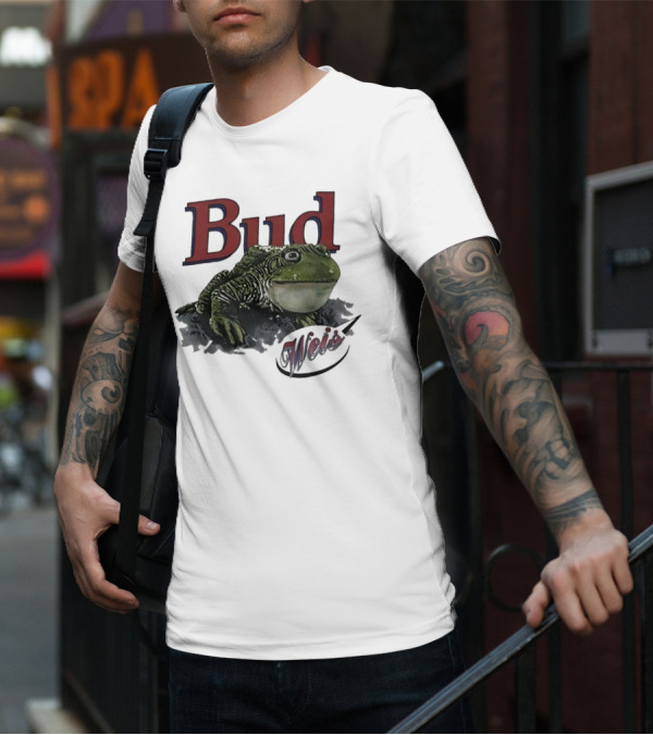 Budweiser Bud Weis Frog T-Shirt