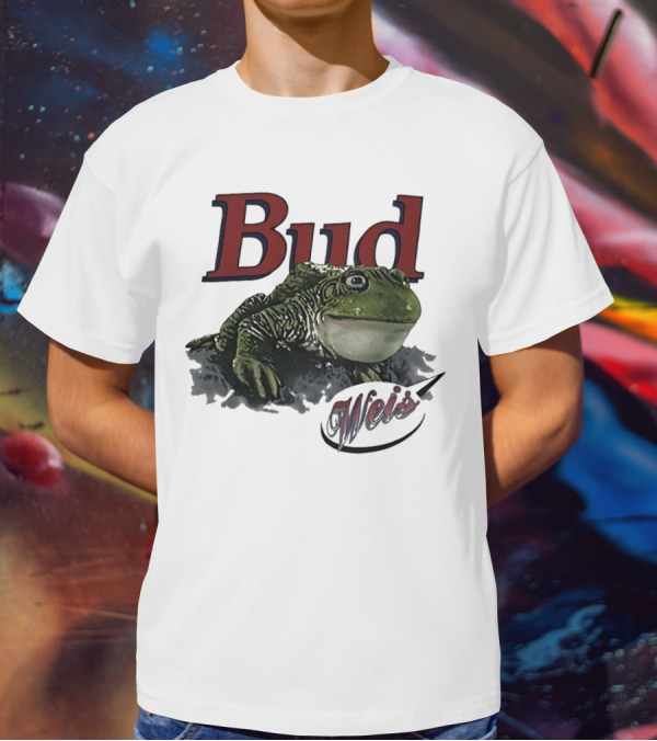 Budweiser Bud Weis Frog T-Shirt
