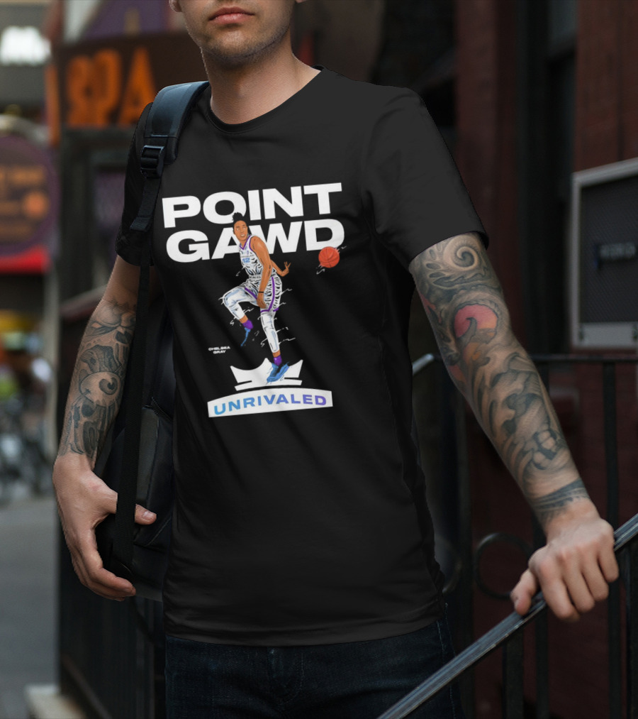 Chelsea Gray Point Gawd Unrivaled Basketball T-Shirt