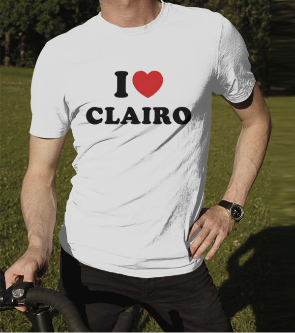 I Love Clairo Heart T-Shirt