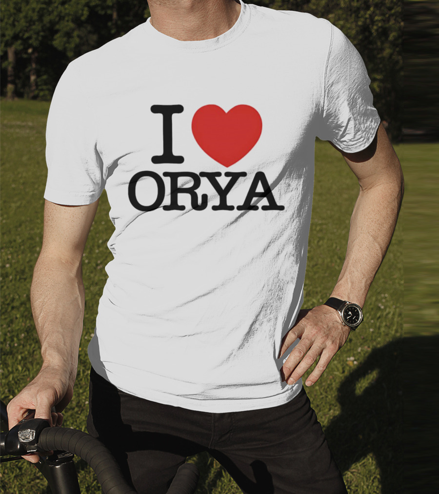 I Love ORYA Heart Icon T-Shirt