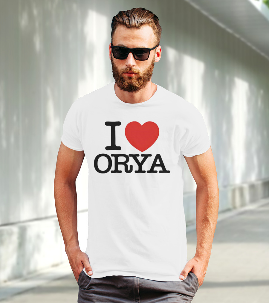 I Love ORYA Heart Icon T-Shirt