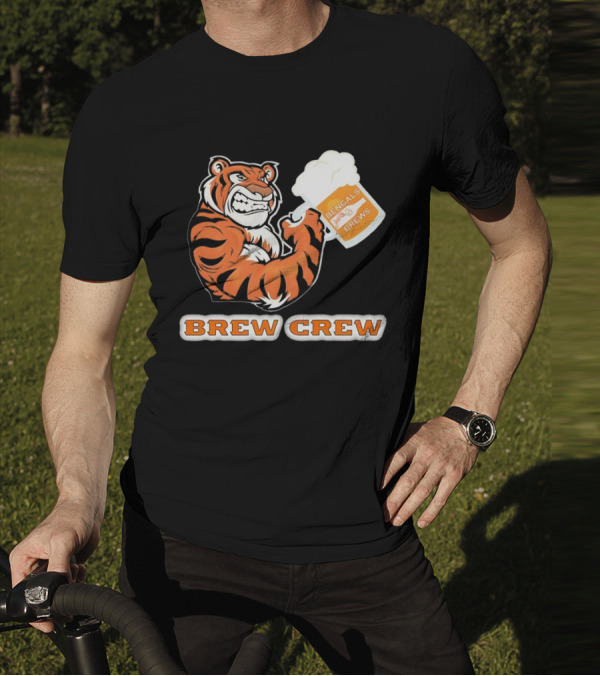 Bengals Brews Brew Crew Tiger Beer Mug T-Shirt