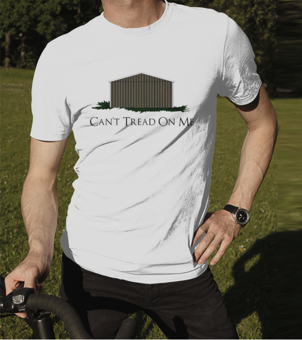 Can't Tread On Me Shed With Grass Elements T-Shirt
