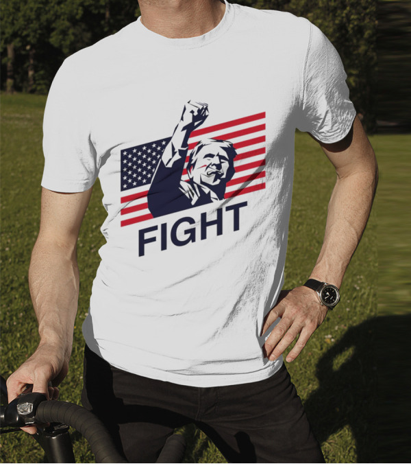 Fight American Flag Patriot T-Shirt
