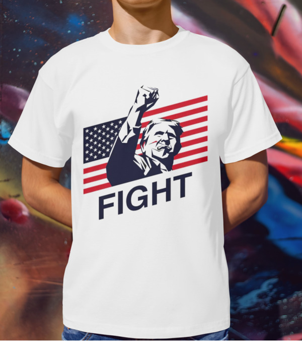 Fight American Flag Patriot T-Shirt