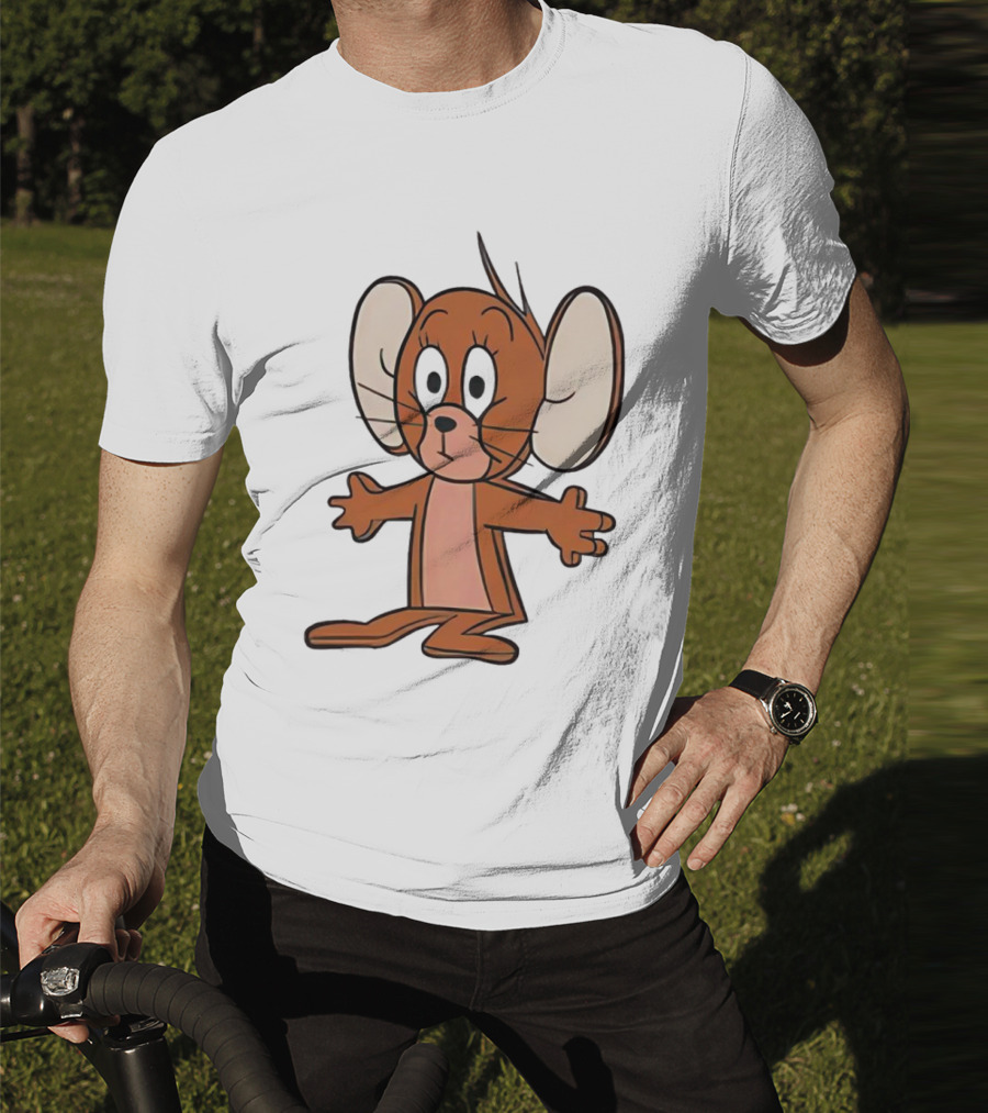 Hanna Barbera Tom And Jerry Jerry Iconic Character T-Shirt