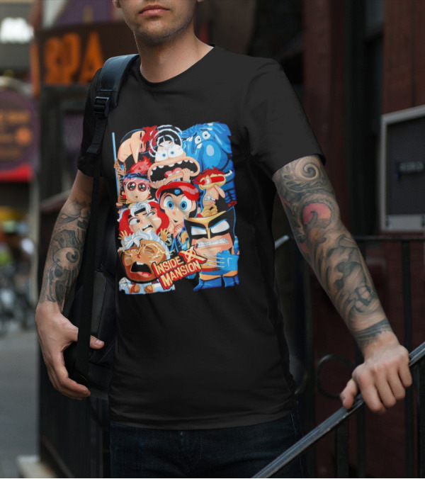 Inside X Mansion Inside Out 2 X-Men Mashup T-Shirt
