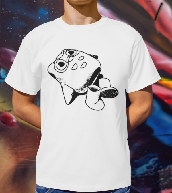 Duolingo Store Disgruntled Duo Owl With Boots T-Shirt