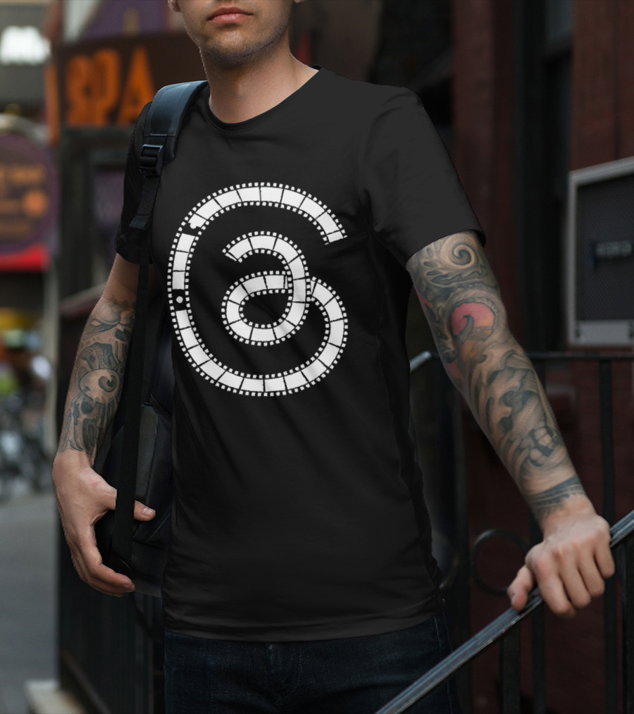 Threads Icon Film Roll Photographers T-Shirt