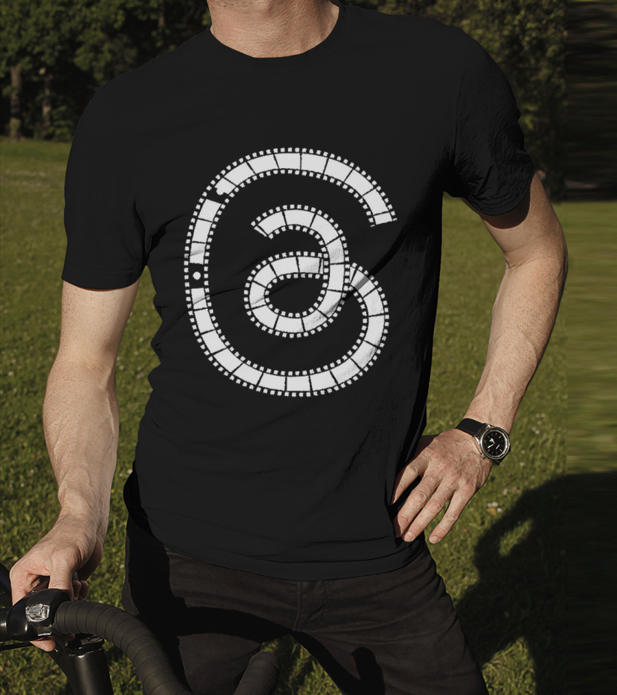 Threads Icon Film Roll Photographers T-Shirt