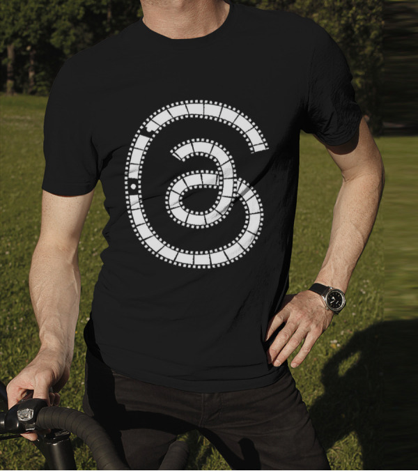 Threads Icon Film Roll Photographers T-Shirt