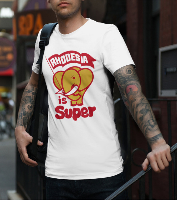 Rhodesia Is Super Elephant T-Shirt