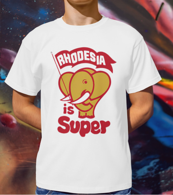 Rhodesia Is Super Elephant T-Shirt