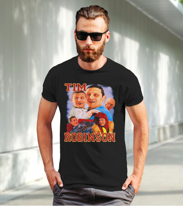 Tim Robinson Sketch Characters Collage T-Shirt