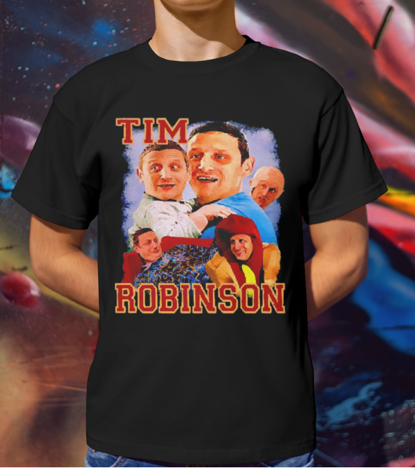 Tim Robinson Sketch Characters Collage T-Shirt