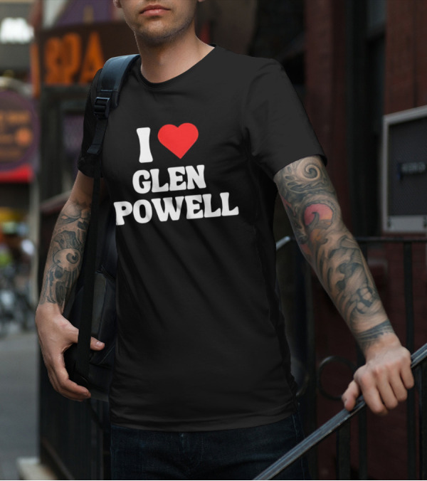I Heart Glen Powell T-Shirt