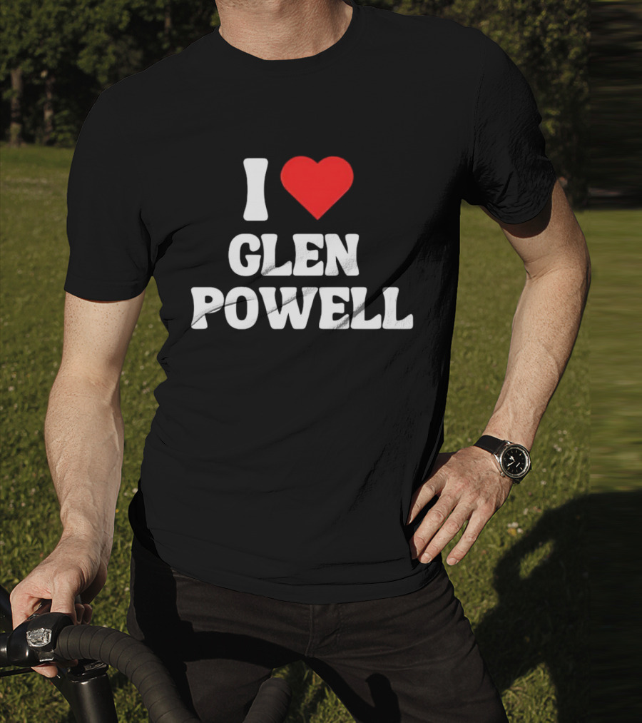I Heart Glen Powell T-Shirt
