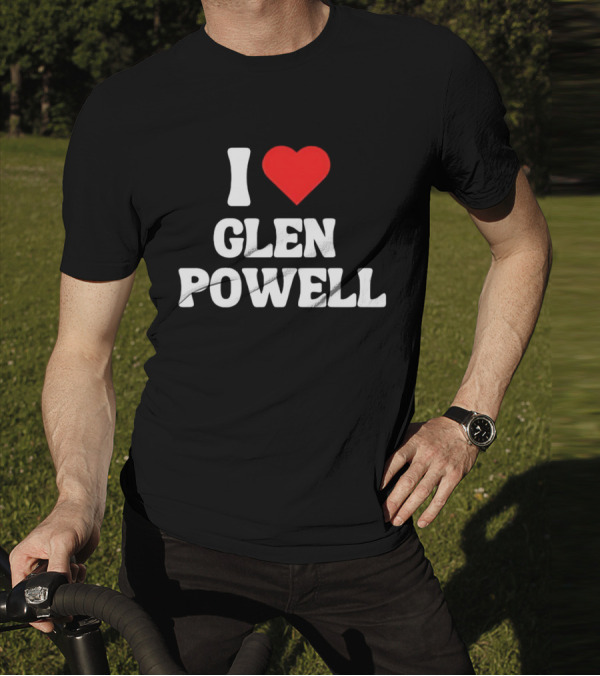 I Heart Glen Powell T-Shirt