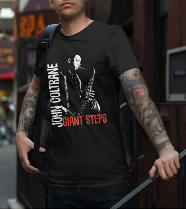John Coltrane Giant Steps Saxophone Player T-Shirt