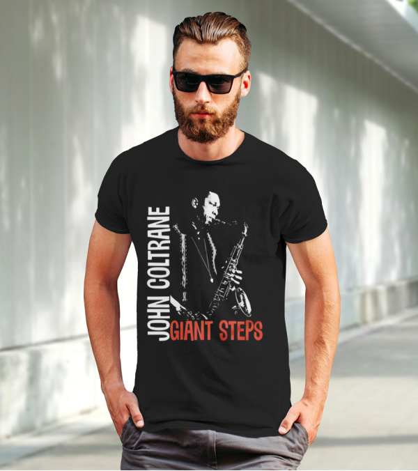 John Coltrane Giant Steps Saxophone Player T-Shirt