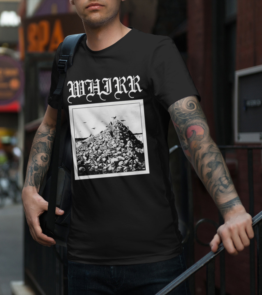 Whirr Skull Mountain Death T-Shirt