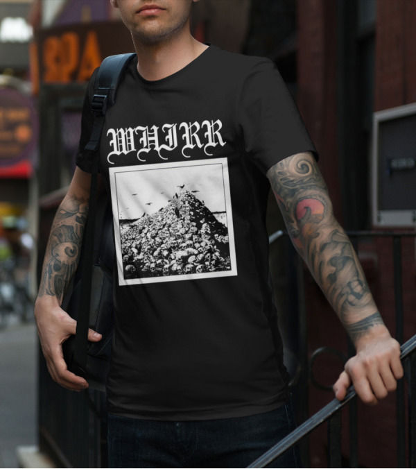 Whirr Skull Mountain Death T-Shirt