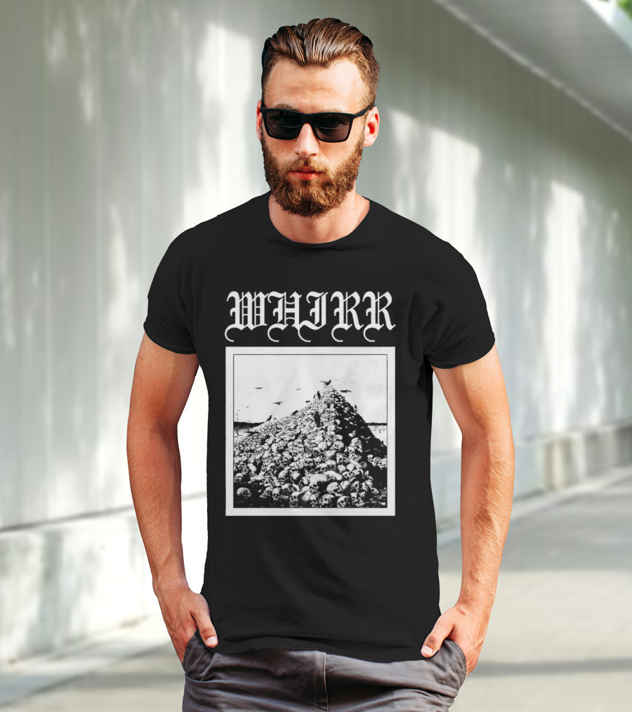 Whirr Skull Mountain Death T-Shirt