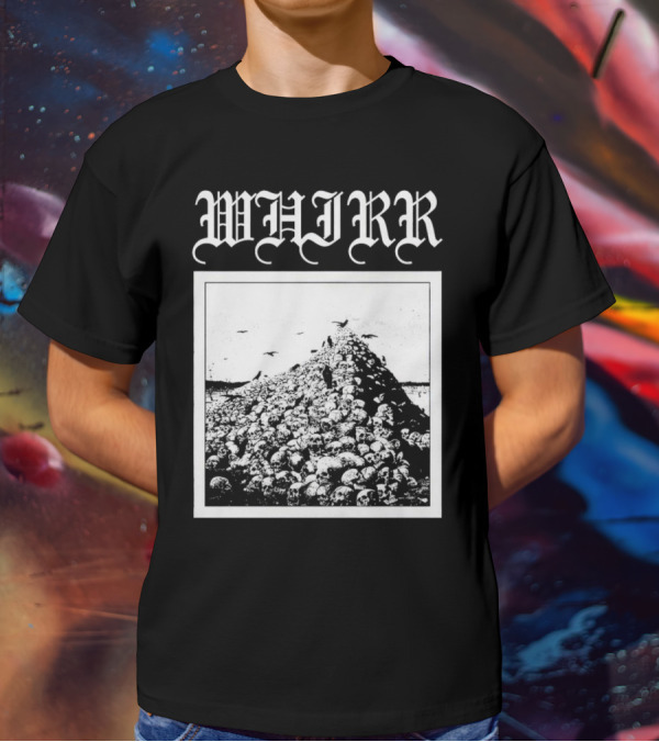 Whirr Skull Mountain Death T-Shirt