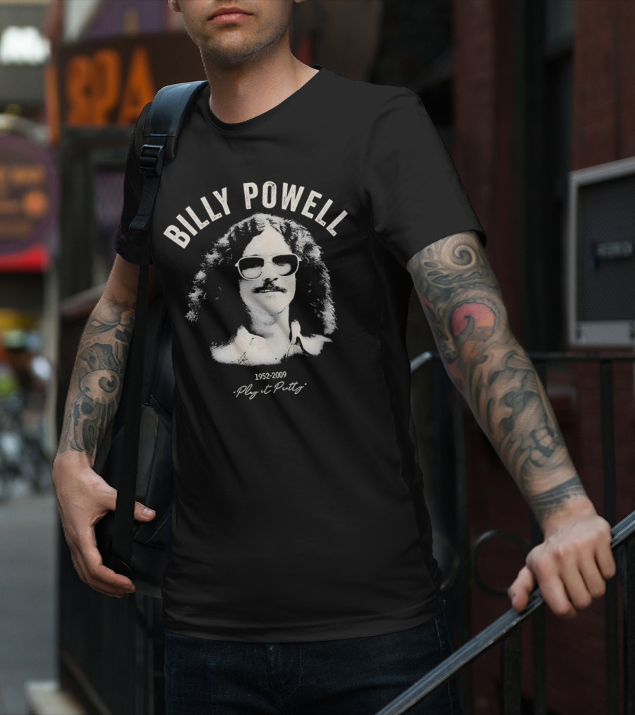 Billy Powell 1952-2009 Play It Putty T-Shirt