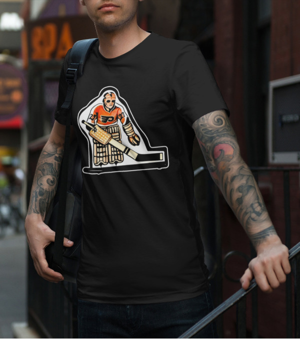 Philadelphia Flyers Jason Voorhees Hockey Mashup Noah Cates T-Shirt