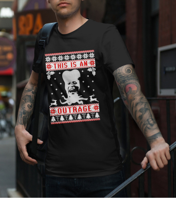 This Is An Outrage The Mighty Boosh Ugly T-Shirt