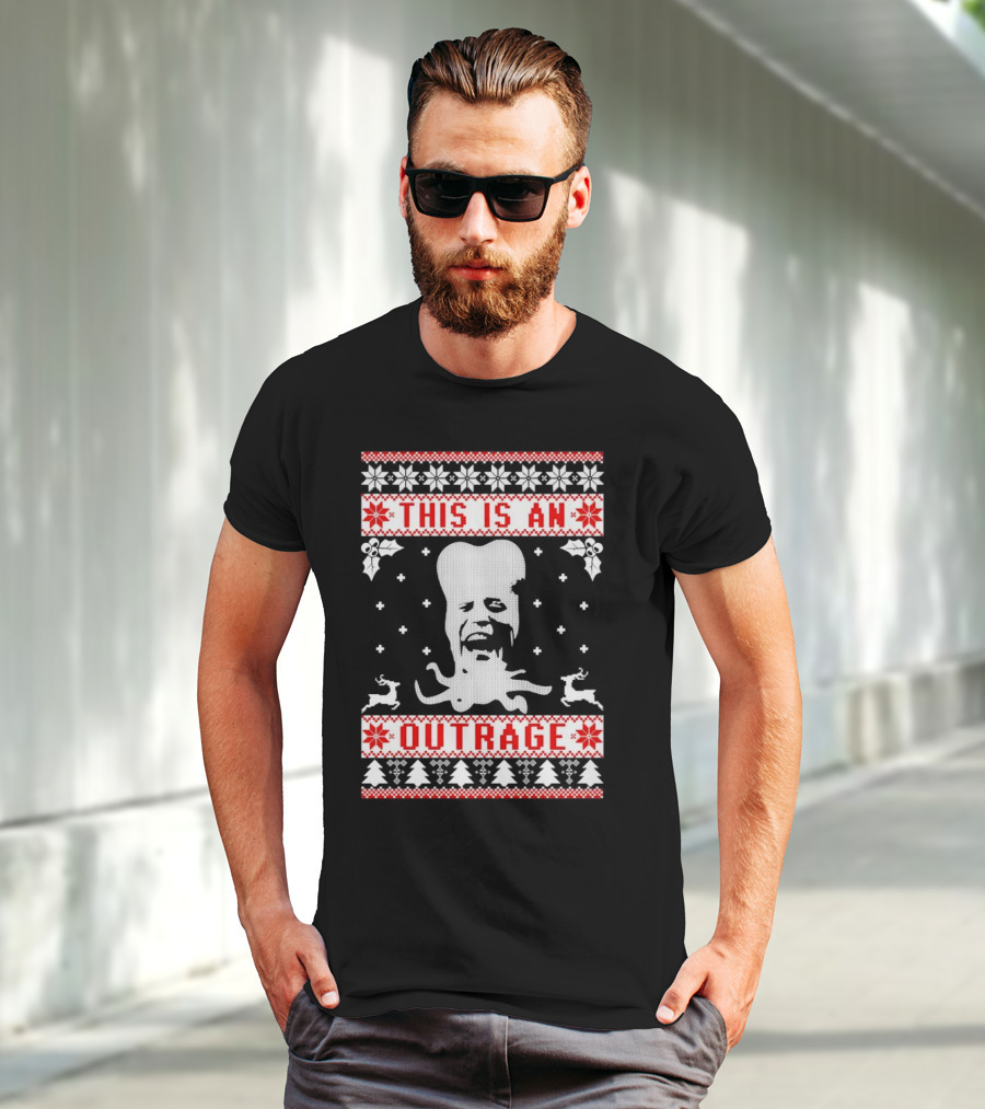This Is An Outrage The Mighty Boosh Ugly T-Shirt
