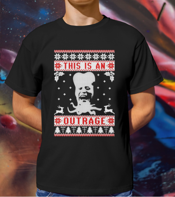This Is An Outrage The Mighty Boosh Ugly T-Shirt