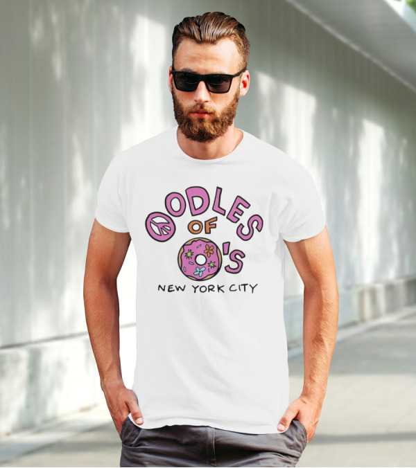 Oodles Of O’s Peace Donut New York City T-Shirt