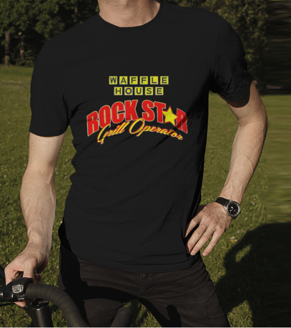 Waffle House Rock Star Grill Operator T-Shirt