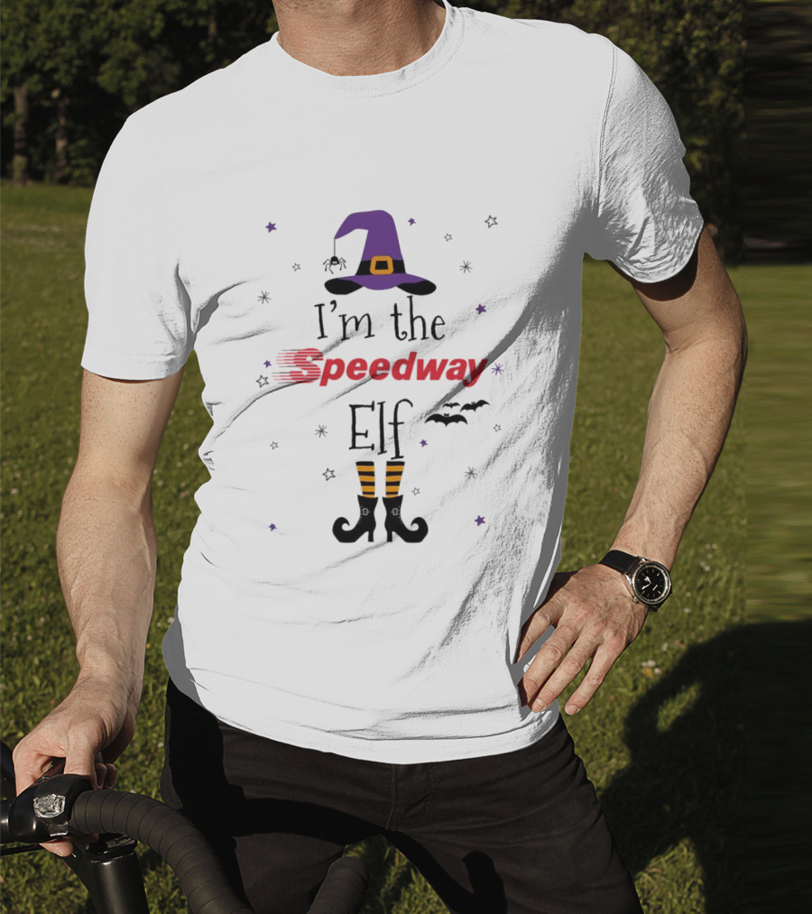 I’m The Speedway Elf Witch Halloween T-Shirt