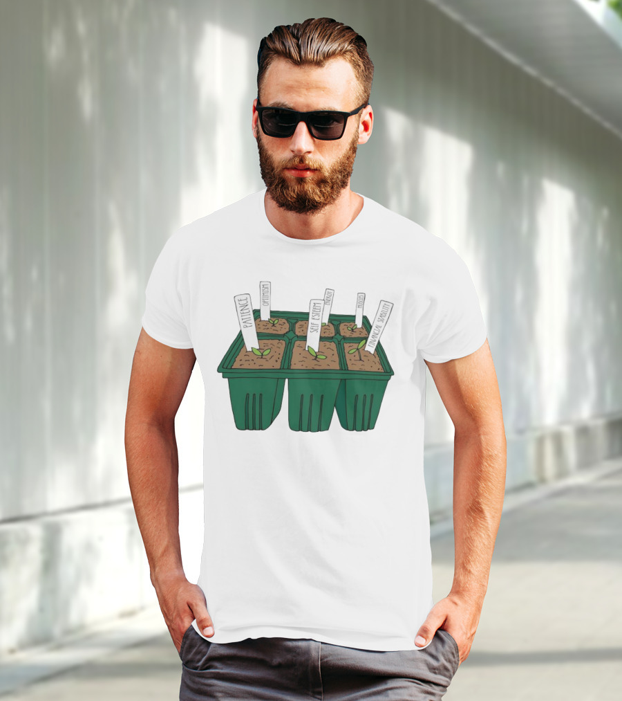 Patience Optimism Self Esteem Energy Finance Responsibility T-Shirt