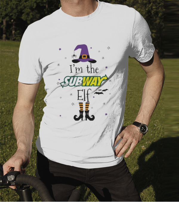 I’m The Subway Witch Elf Halloween T-Shirt