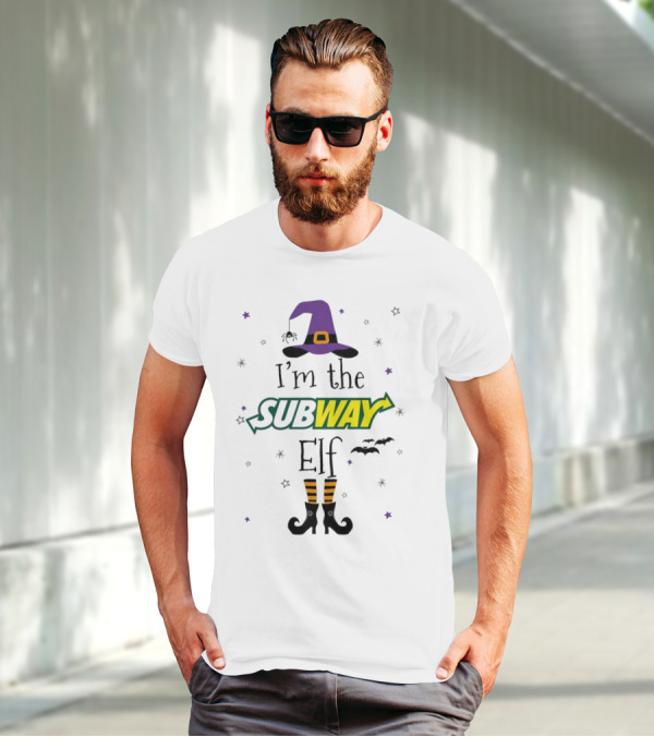 I’m The Subway Witch Elf Halloween T-Shirt
