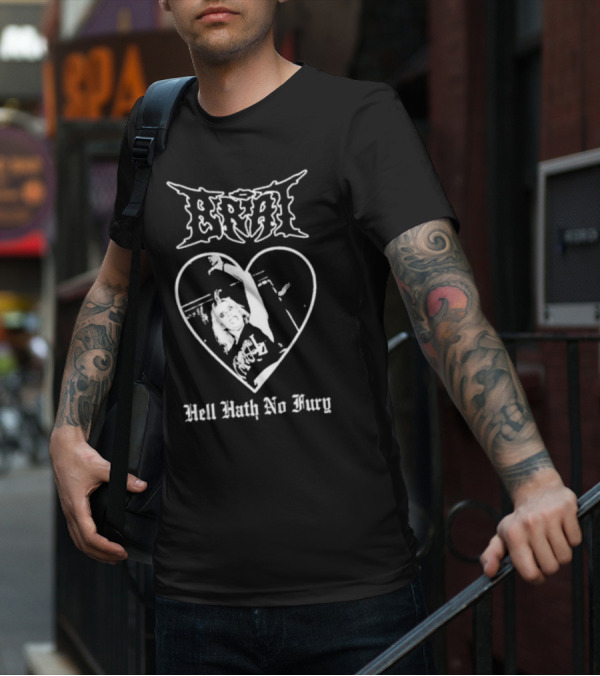 Brat Hell Hath No Fury Heart Image T-Shirt