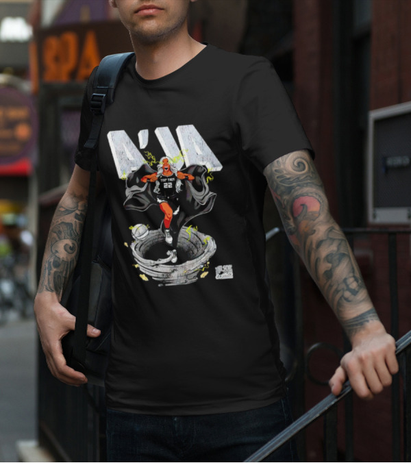 Las Vegas Aces A'ja Wilson 22 Top Tier Superhero Wilson Comics T-Shirt