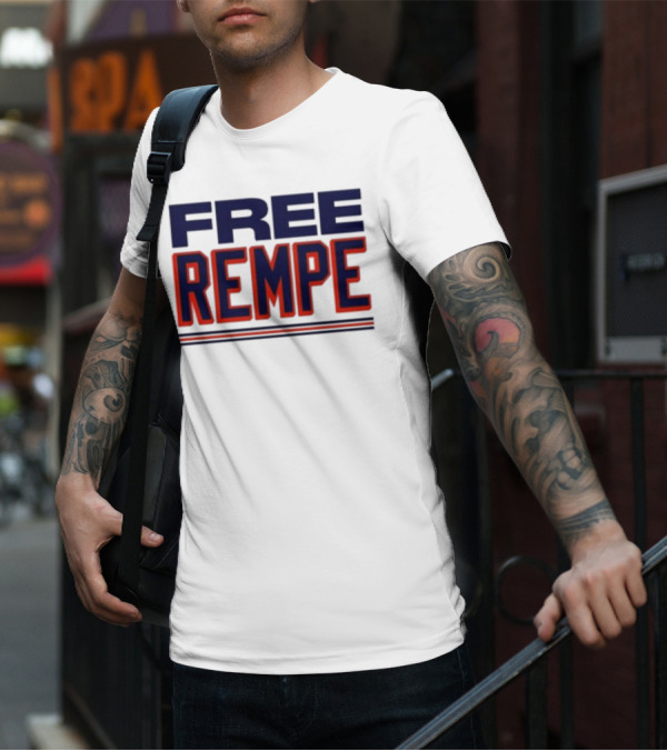Webleedblue Free Rempe Sports Fan Support T-Shirt