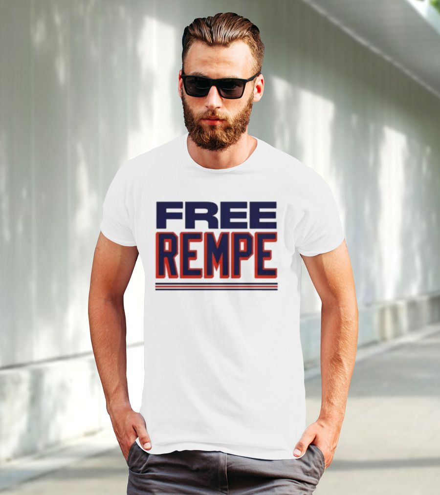 Webleedblue Free Rempe Sports Fan Support T-Shirt