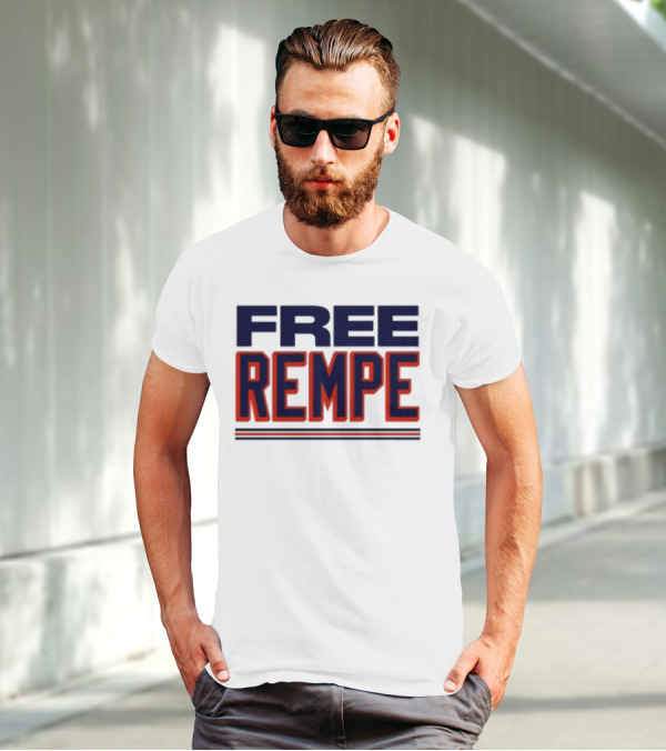 Webleedblue Free Rempe Sports Fan Support T-Shirt