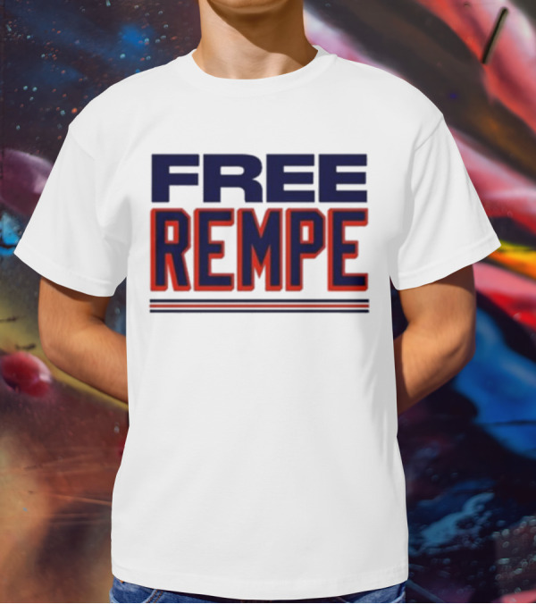 Webleedblue Free Rempe Sports Fan Support T-Shirt