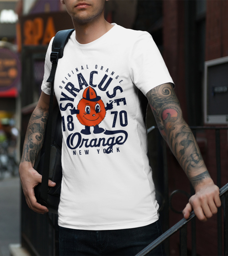 Syracuse Orange Original 1870 New York Orange Syracuse T-Shirt